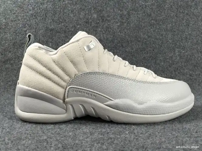 Low 12 Jordan Air Grey 308317-002 Suede 0501